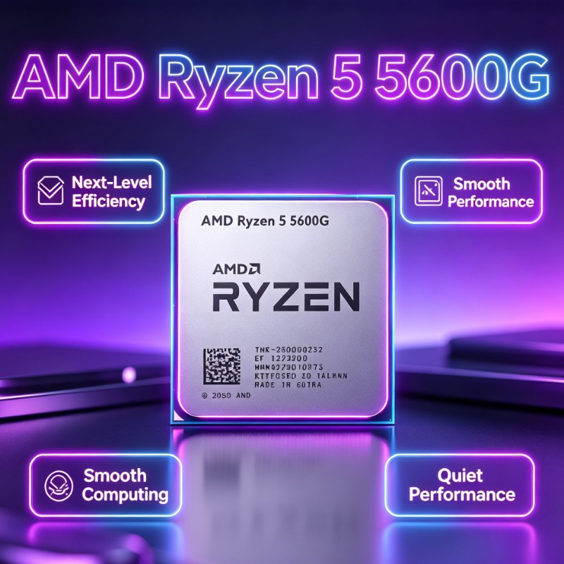 Amd Cpu Ryzen 5 - Mini PC Montado com CPU AMD
