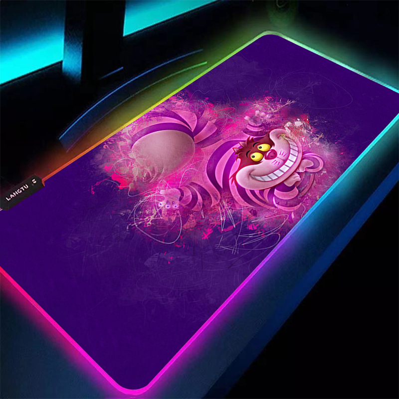 Gaming Keyboard Noise - Grande mouse pad rgb a-aletas no