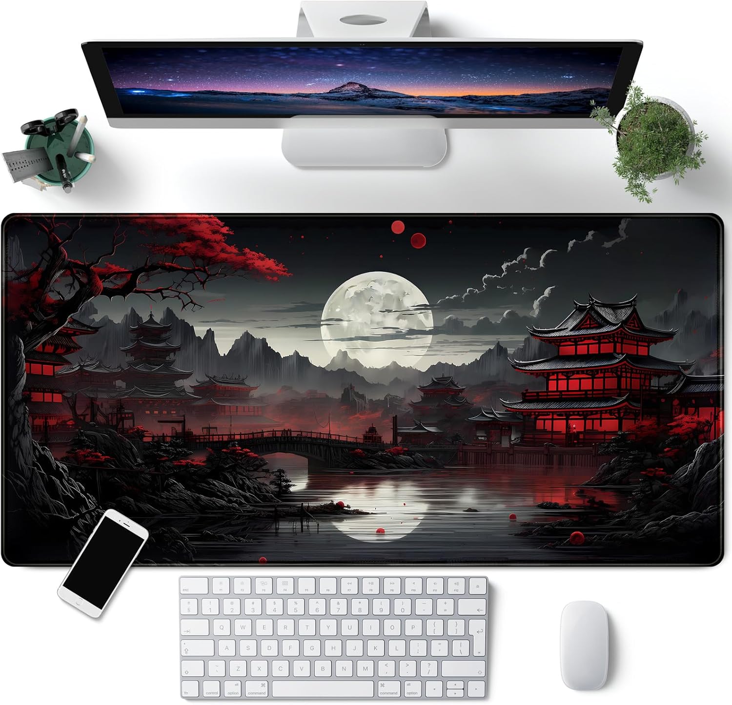 Tapete de mesa japonês riversi - Gaming Keyboard Mouse avaliação e preço