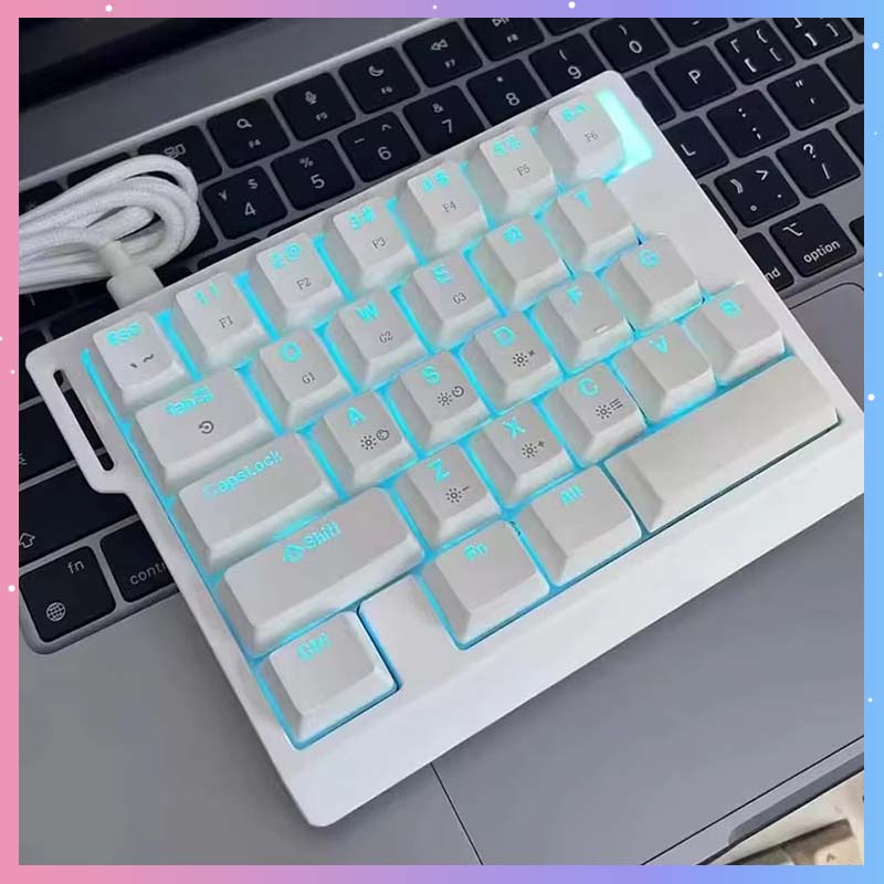 Teclado Mecânico para Jogos HE - Gaming Keyboard Esports avaliação e preço