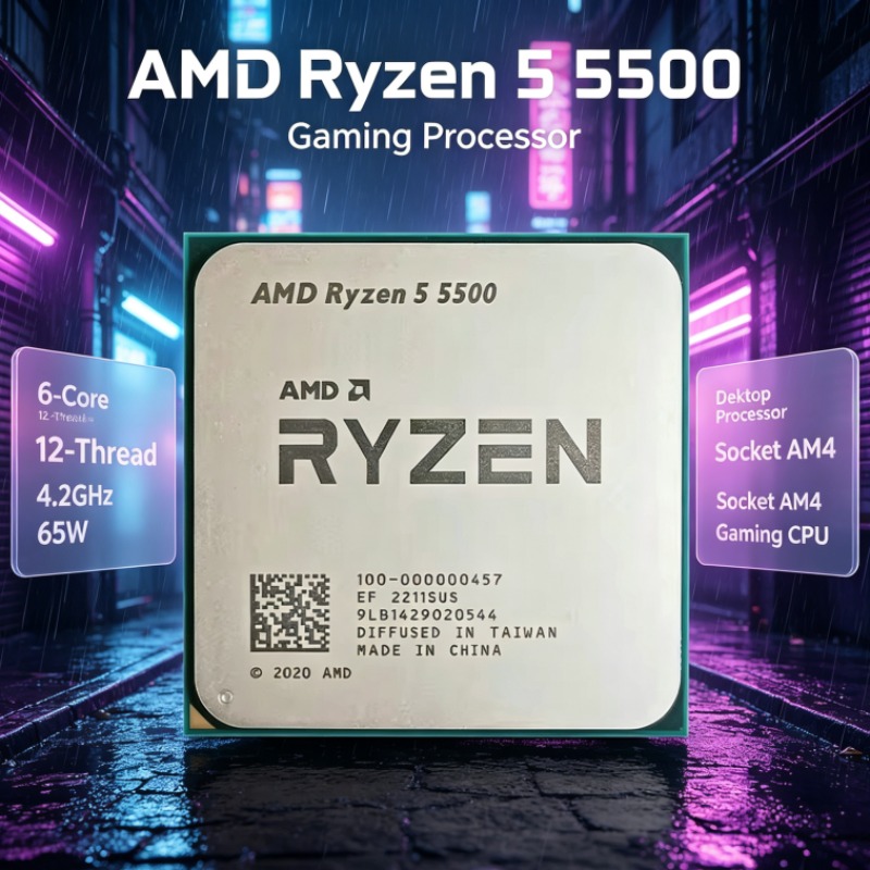 Processador AMD Ryzen 5 5500 A - Amd Cpu Ryzen 5 avaliação e preço