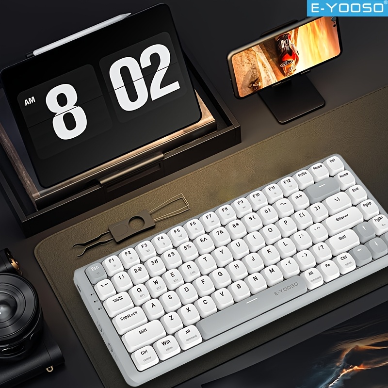 E-YOOSO Tri-Mode 2.4GWireless/ - Gaming Keyboard E Yooso avaliação e preço