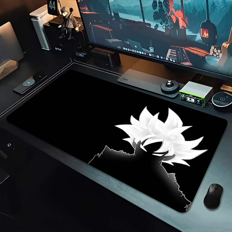 Mouse Pad Grande DBZ Black Ani - Gaming Keyboard Esports avaliação e preço
