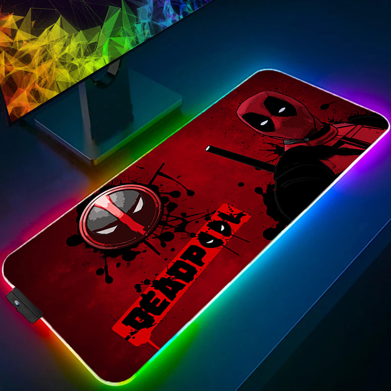 Led mouse pad jogos backlight  - Gaming Keyboard Esports avaliação e preço
