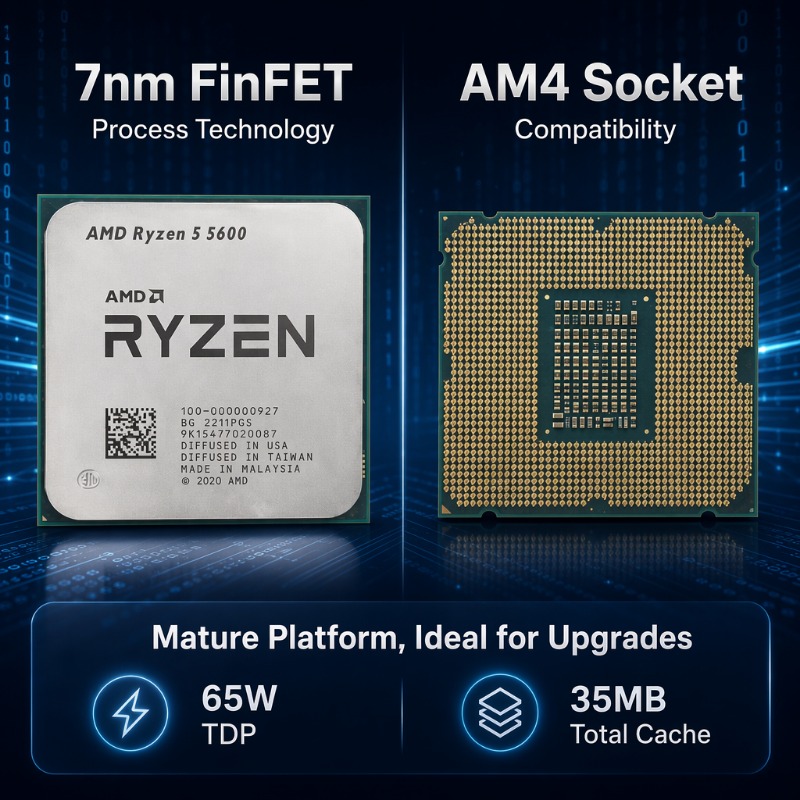 Processador AMD Ryzen 5 5600 d - Amd Cpu Ryzen 5 avaliação e preço