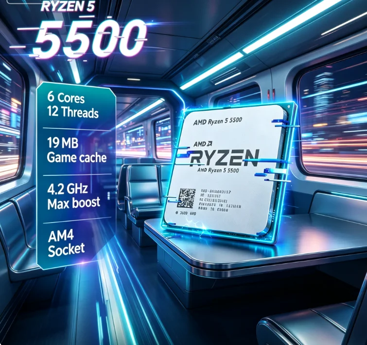 Processador Desktop AMD Ryzen  - Amd Cpu Ryzen 5 avaliação e preço