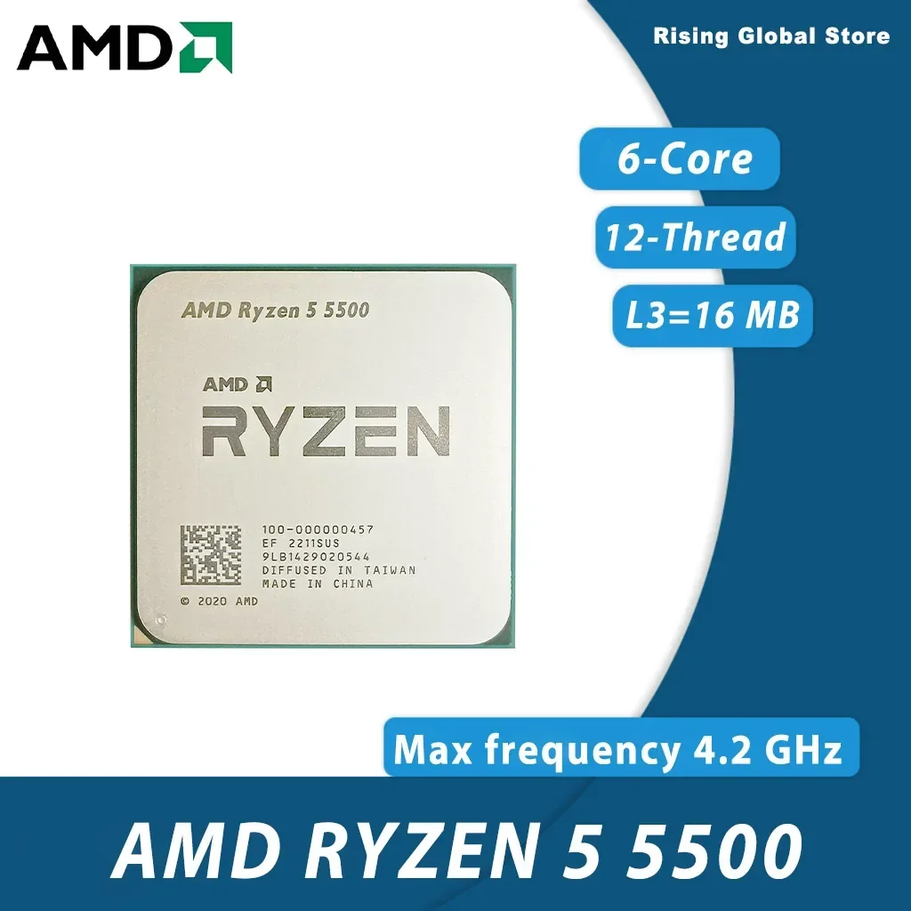 Processador Desktop AMD Ryzen  - Amd Cpu Ryzen 5 avaliação e preço