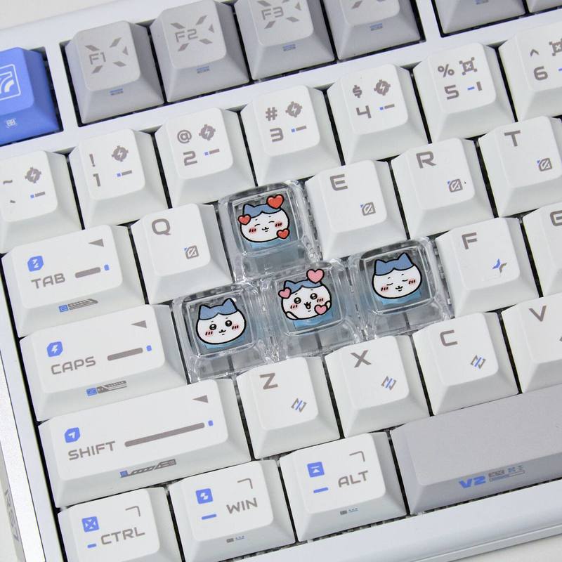 Chiikawa 4 peças de teclas per - Gaming Keyboard Esports avaliação e preço