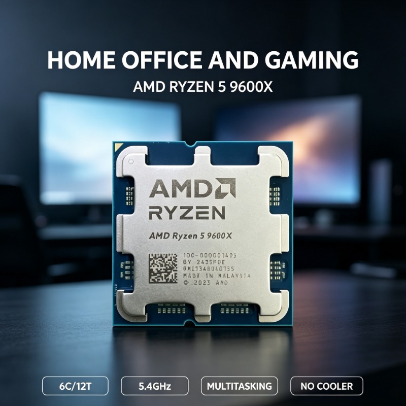 Processador AMD Ryzen 5 9600X  - Amd Cpu Ryzen 5 avaliação e preço
