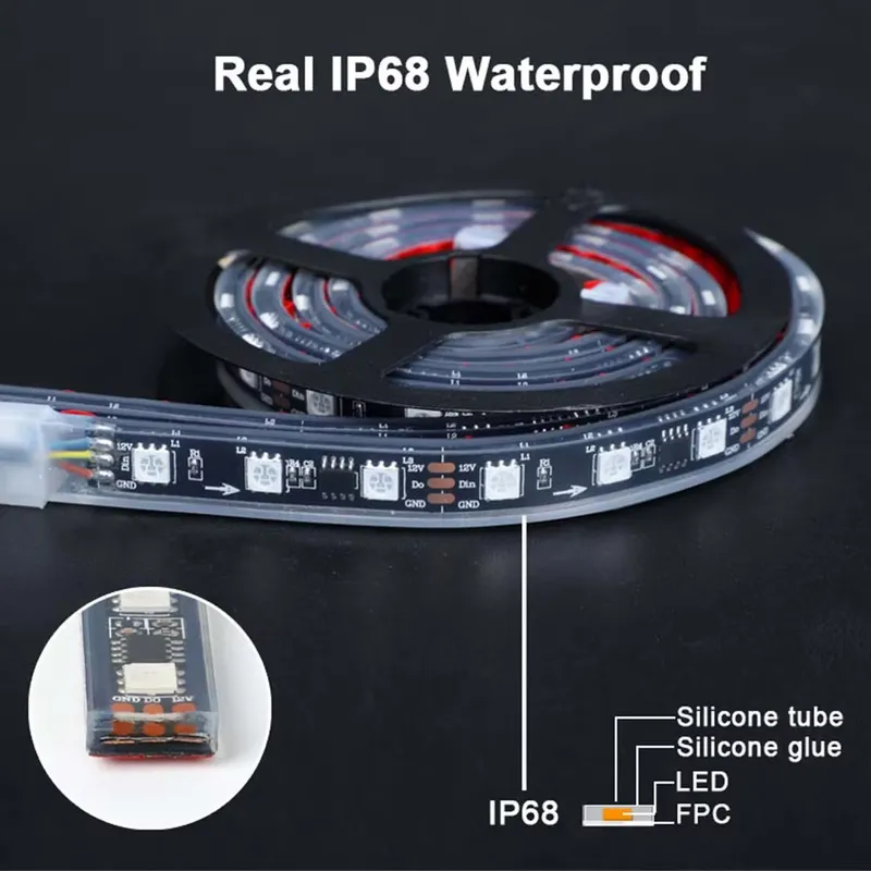 Kit de Luzes RGB+IC para Carro - Rgb Underglow Strip avaliação e preço