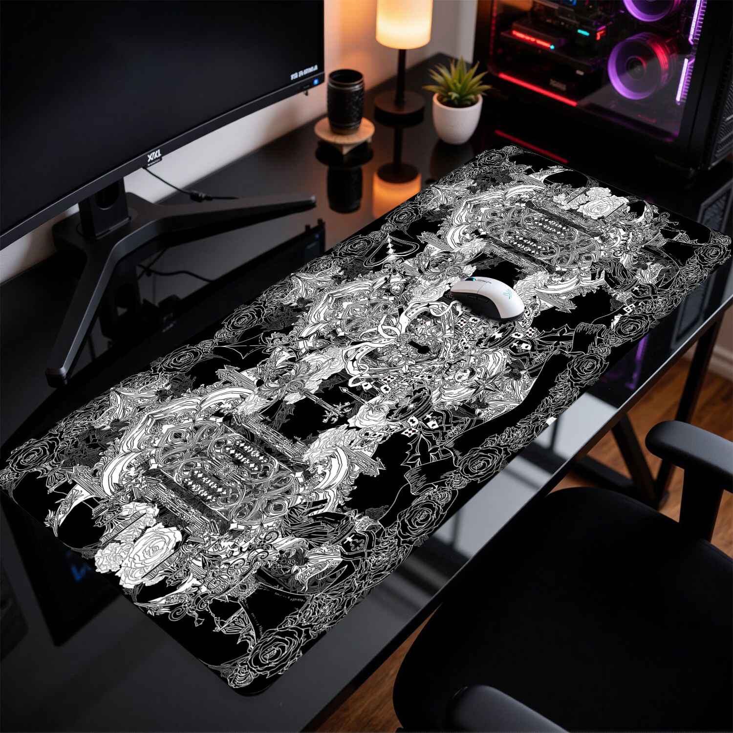 Mouse Pad Extra Grande Divine  - Gaming Keyboard And Mouse Pad avaliação e preço