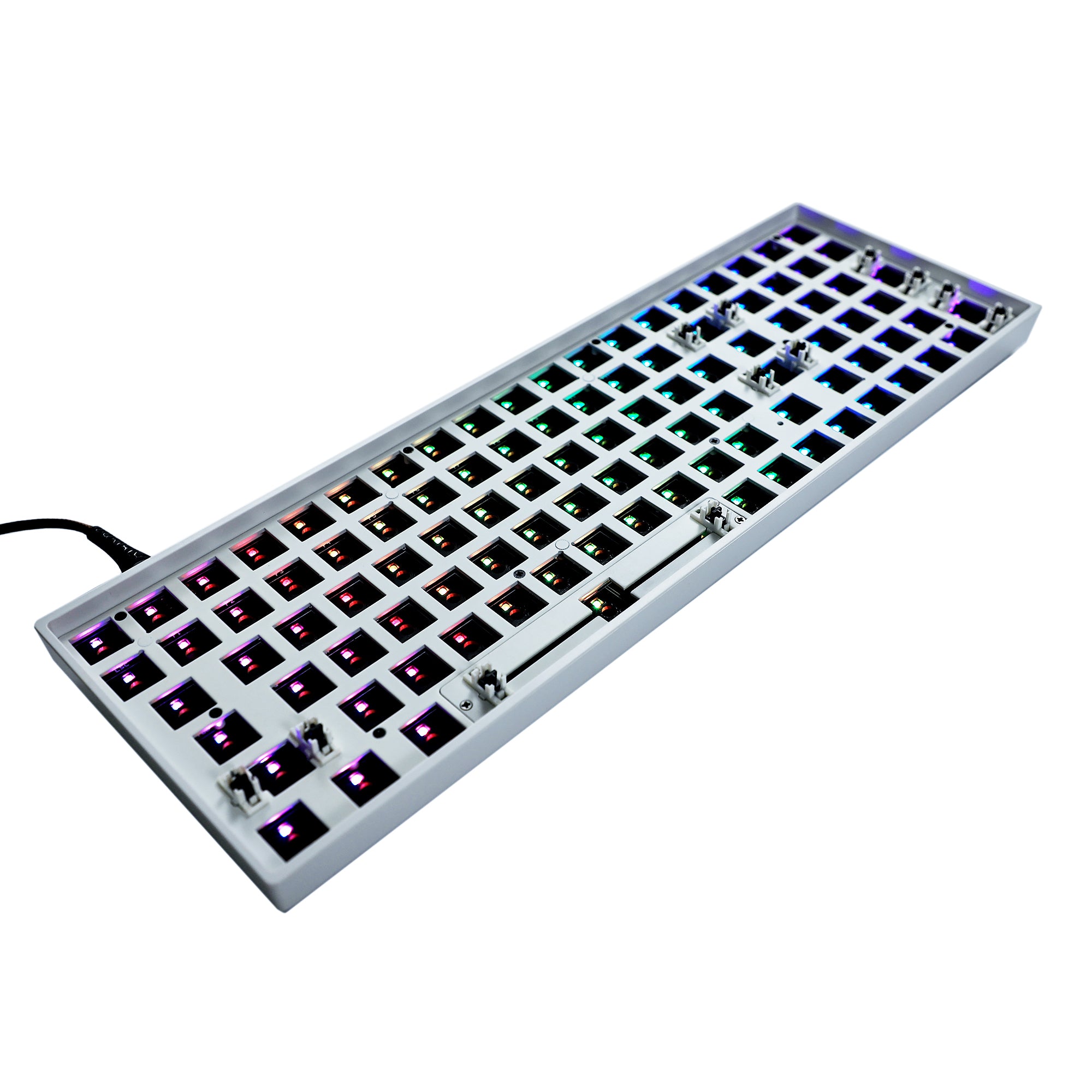 Full RGB Teclado mecânico tota - Hot Swap Pcb avaliação e preço